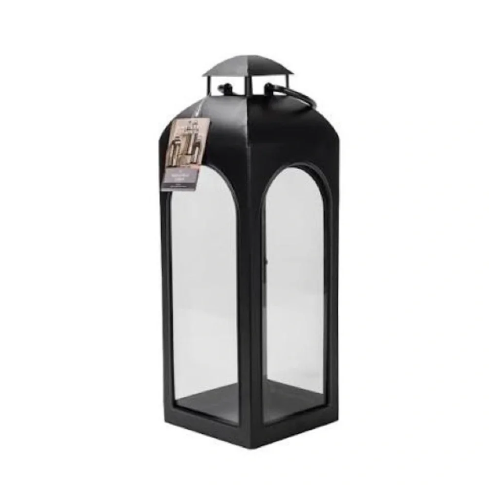 NWT One 18 inches Better Homes & Gardens Metal Candle Holder Lantern